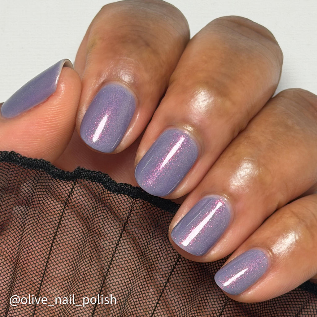 Ripley's Collection | Weyland-Yutani Corporate Gray | Pink shimmer gray crelly
