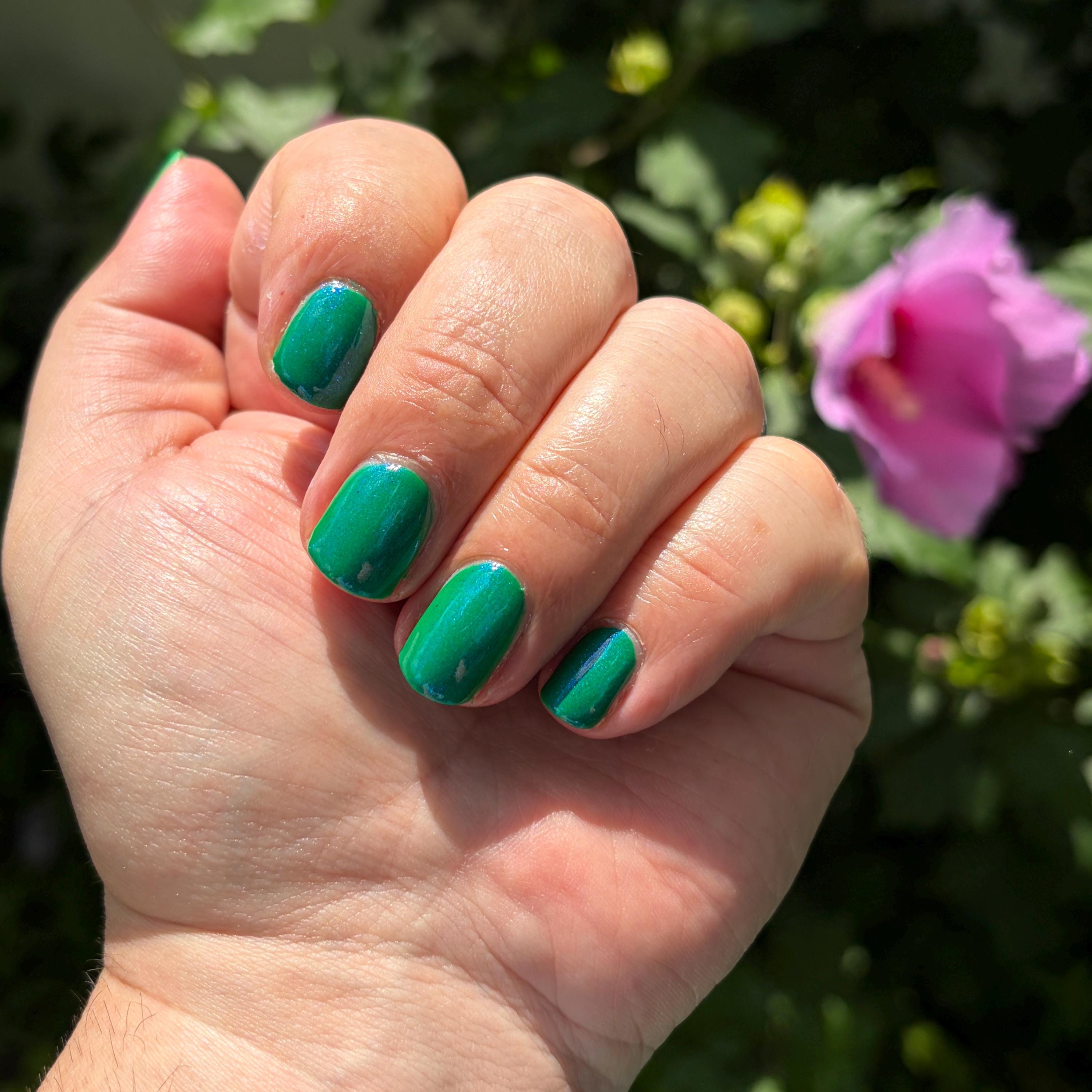 Ripley's Collection | In Space | Reflecting Pool Green Polish with Blue Shimmer