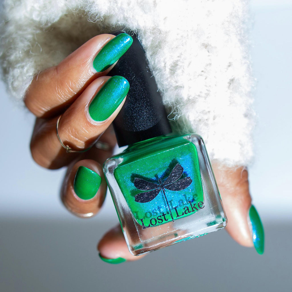 Ripley's Collection | In Space | Reflecting Pool Green Polish with Blue Shimmer