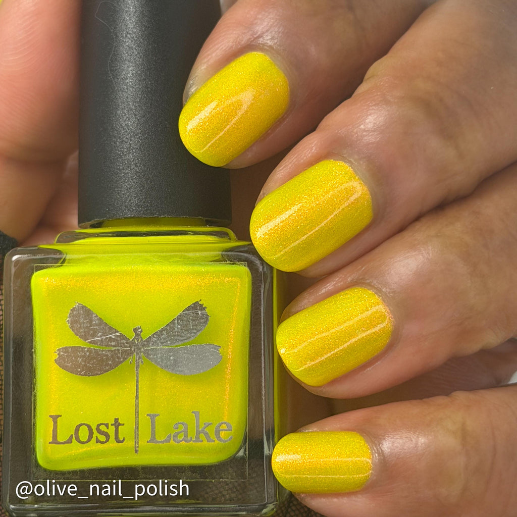 Ripley's Collection | Leave the Gun, Take the Jonesy | Neon yellow jelly with bold orange red shimmer