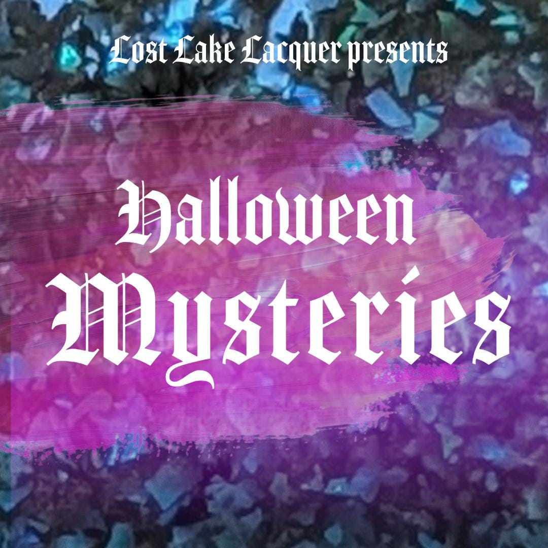 Halloween Mysteries ~ Magnetic Cauldron Nail Polish