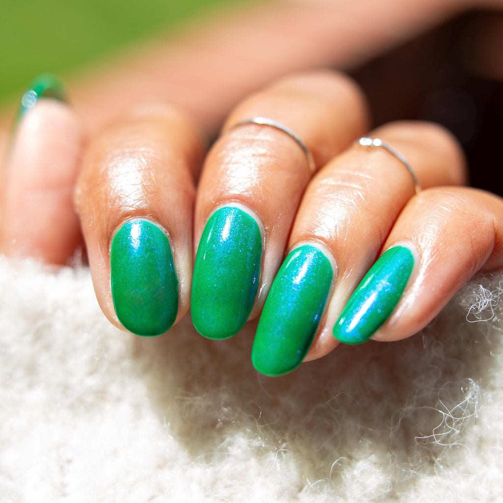 Ripley's Collection | In Space | Reflecting Pool Green Polish with Blue Shimmer