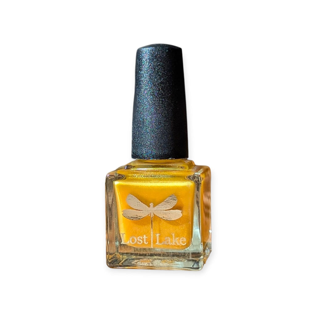 Rabbit Brush ~ Goldenrod Yellow Crelly Nail Polish