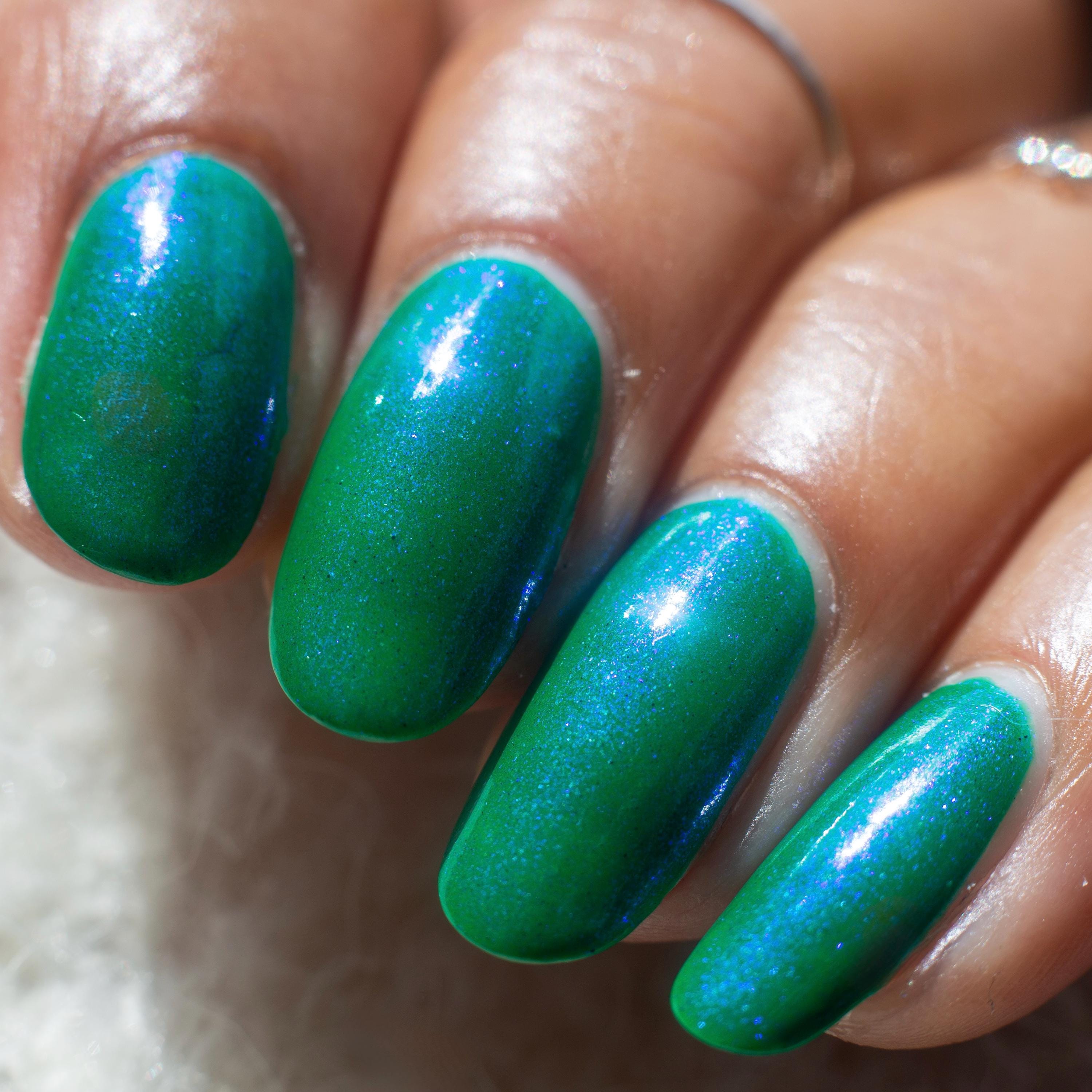 Ripley's Collection | In Space | Reflecting Pool Green Polish with Blue Shimmer
