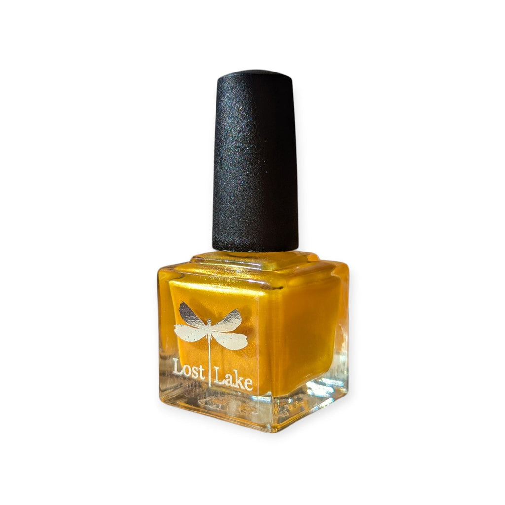 Rabbit Brush ~ Goldenrod Yellow Crelly Nail Polish