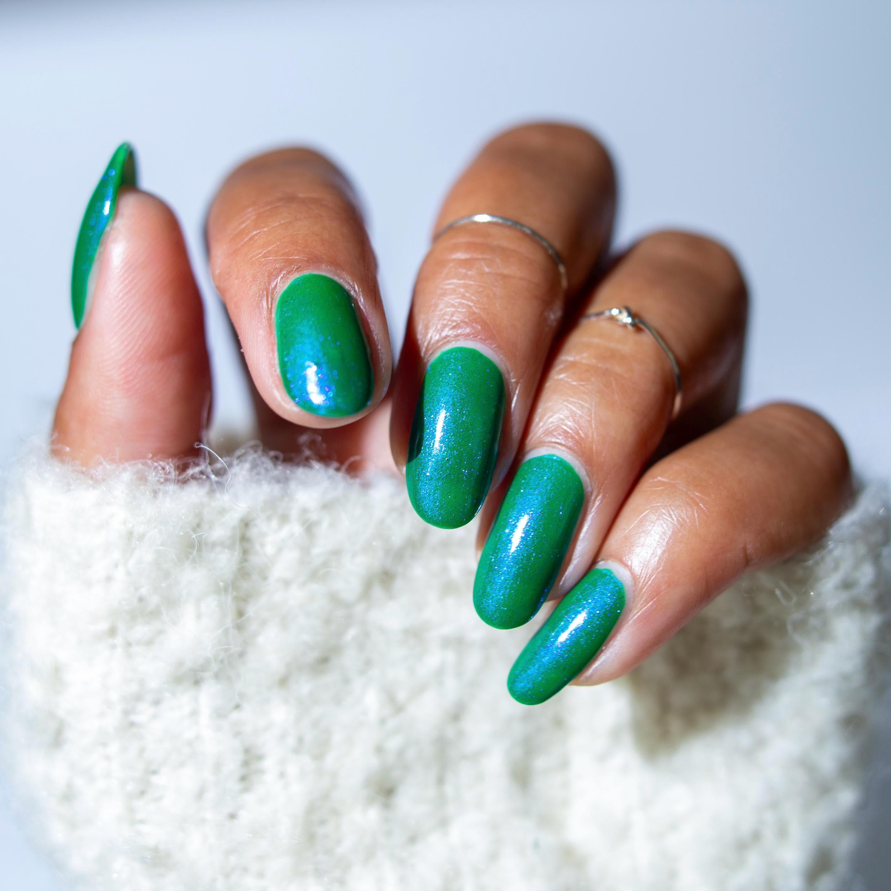 Ripley's Collection | In Space | Reflecting Pool Green Polish with Blue Shimmer