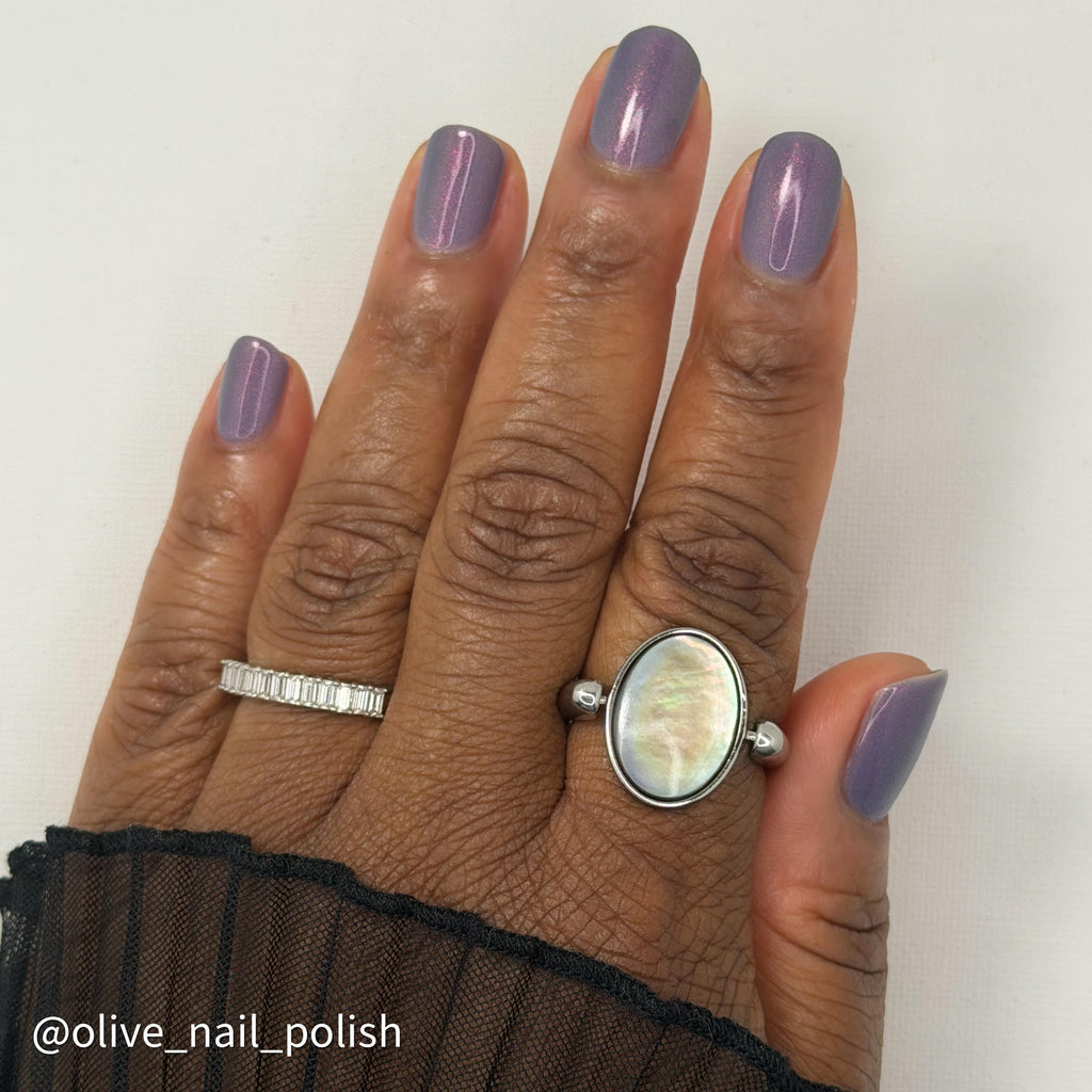 Ripley's Collection | Weyland-Yutani Corporate Gray | Pink shimmer gray crelly