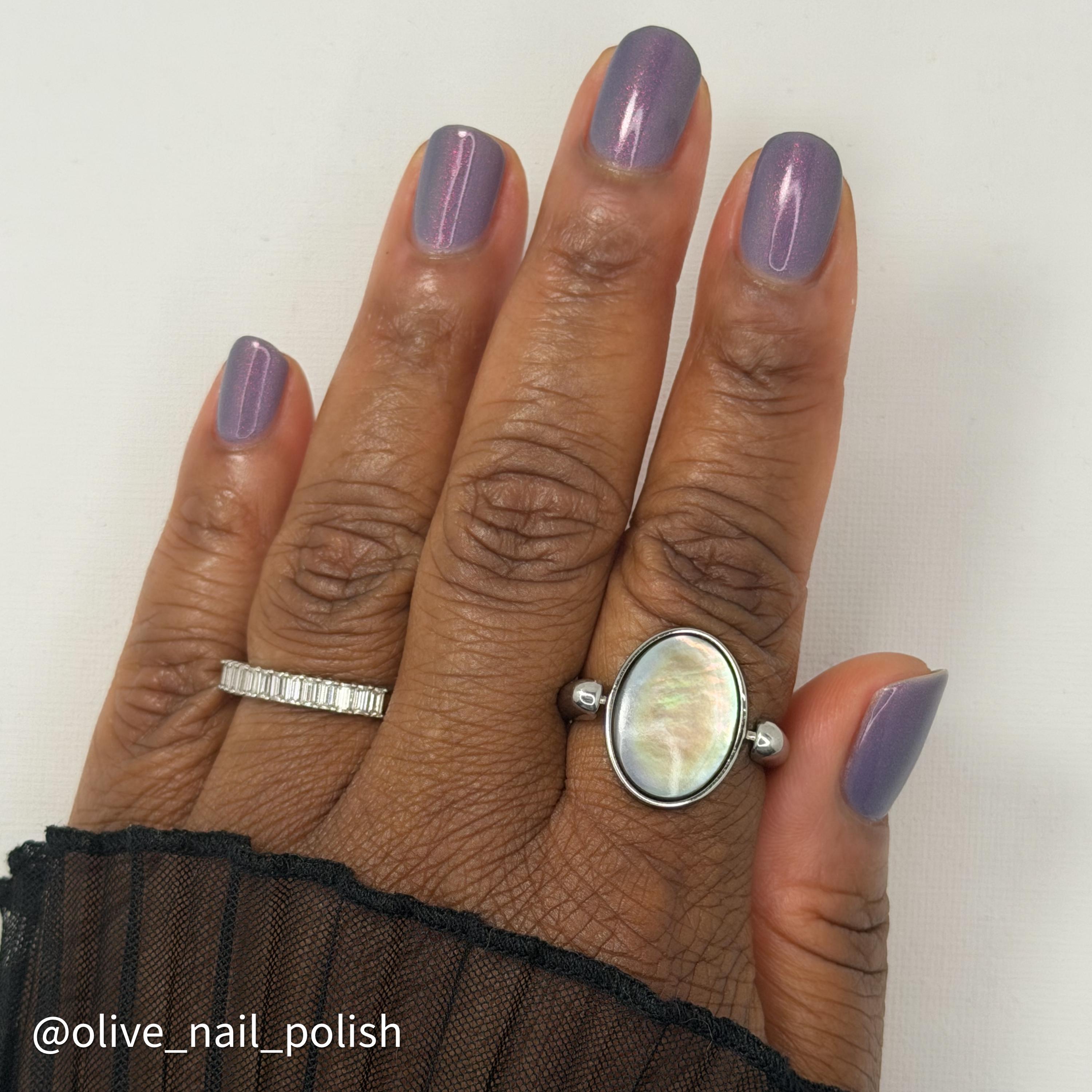 Ripley's Collection | Weyland-Yutani Corporate Gray | Pink shimmer gray crelly