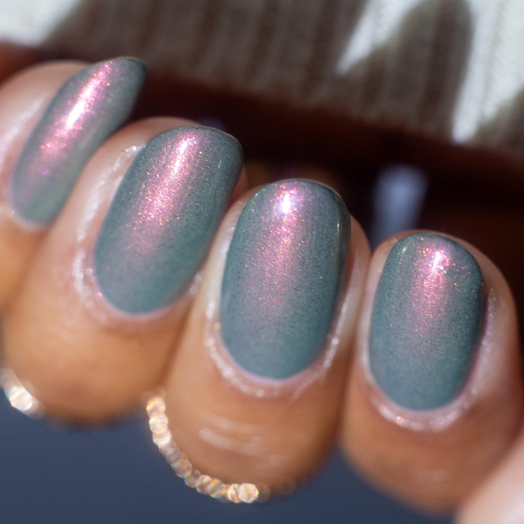 Ripley's Collection | Weyland-Yutani Corporate Gray | Pink shimmer gray crelly