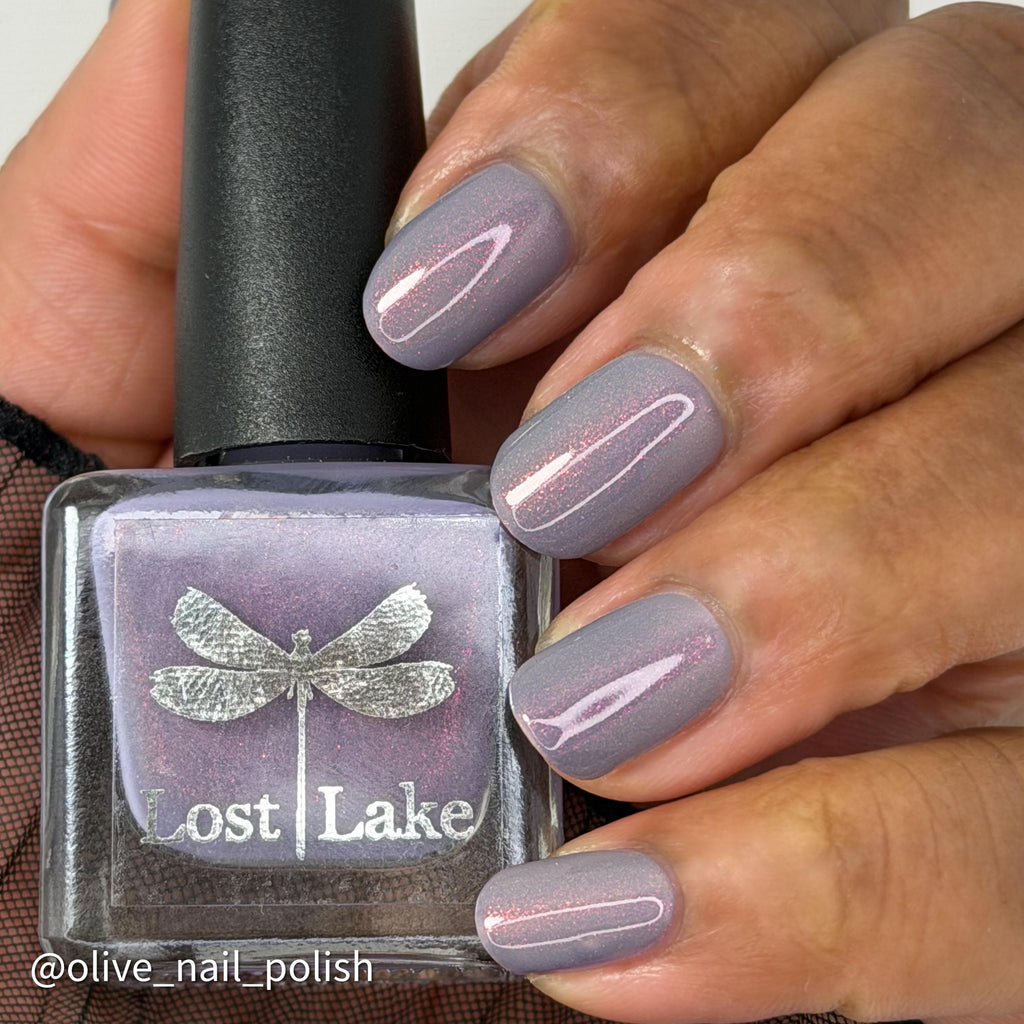 Ripley's Collection | Weyland-Yutani Corporate Gray | Pink shimmer gray crelly