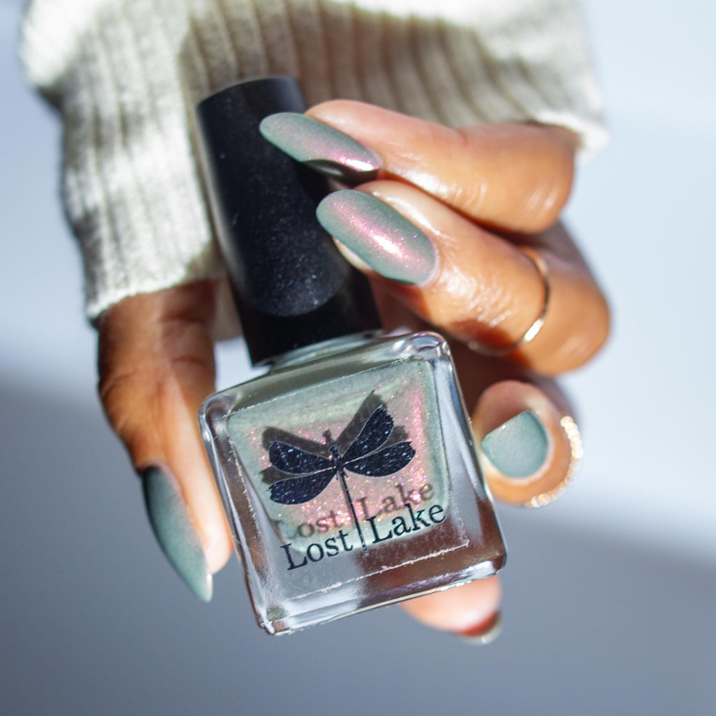 Ripley's Collection | Weyland-Yutani Corporate Gray | Pink shimmer gray crelly