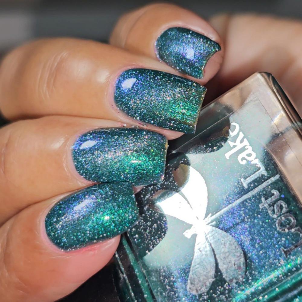 Crevasse ~ Teal Magnetic Color Shifting Nail Polish