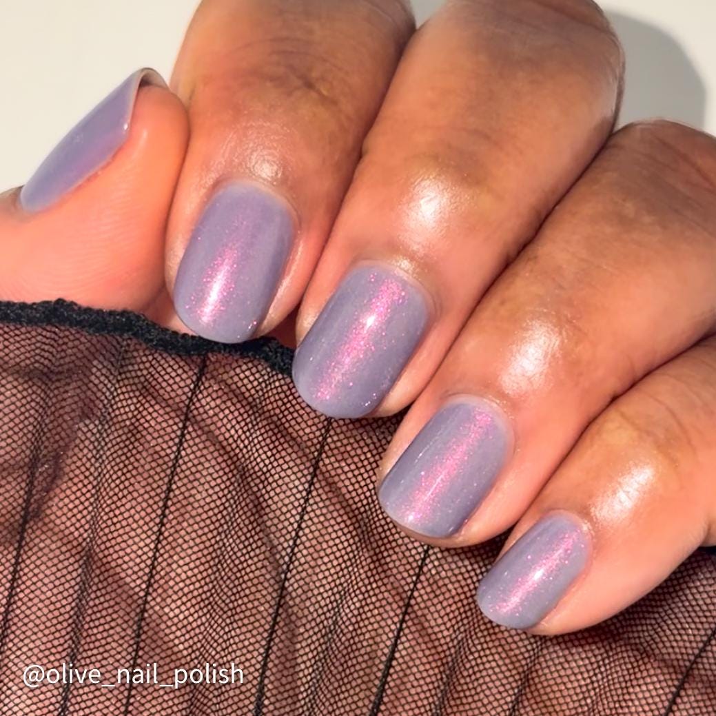 Ripley's Collection | Weyland-Yutani Corporate Gray | Pink shimmer gray crelly