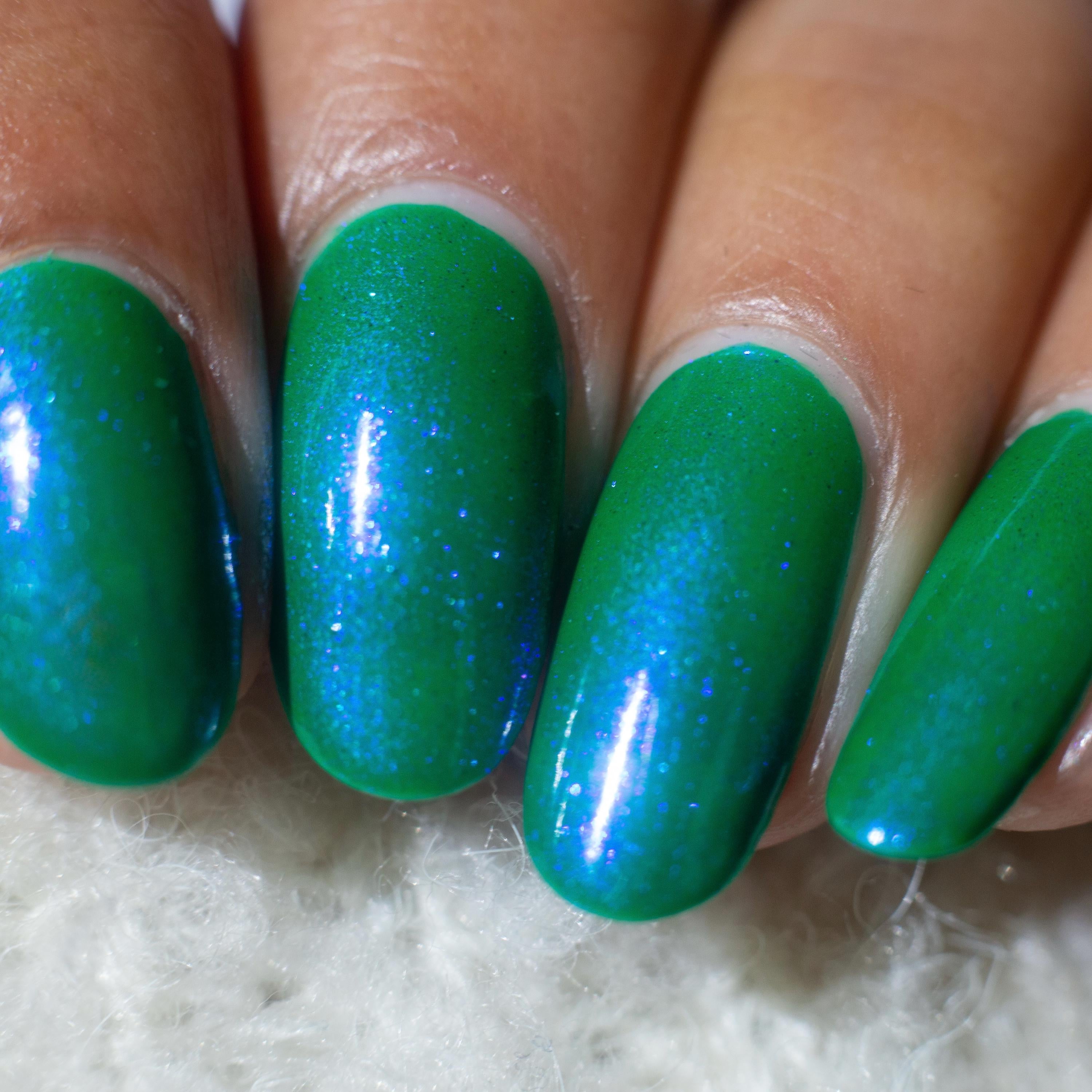 Ripley's Collection | In Space | Reflecting Pool Green Polish with Blue Shimmer