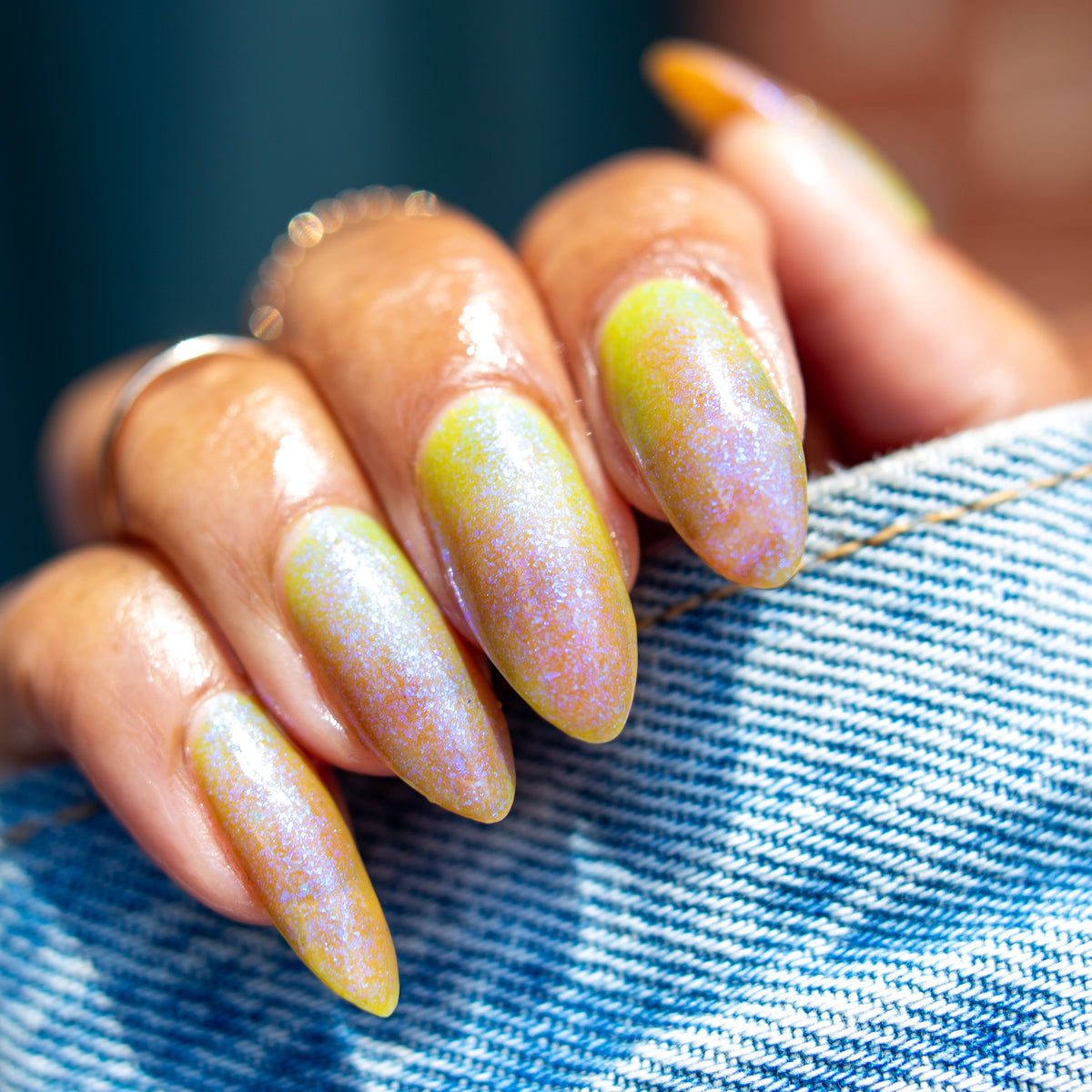Come to Me | Thermal Green to Pink microflakie thermal polish