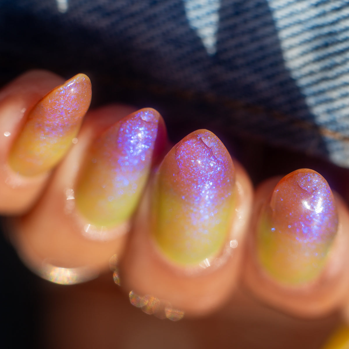 Come to Me | Thermal Green to Pink microflakie thermal polish