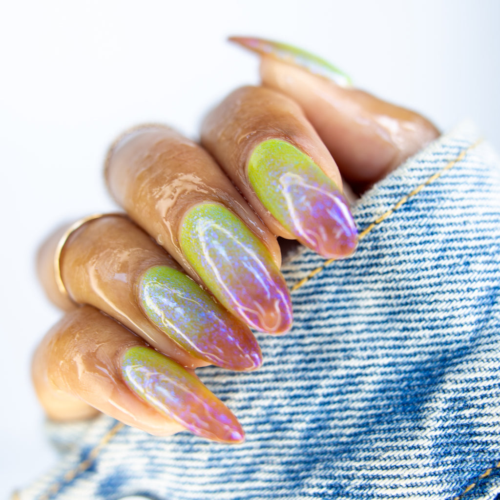 Come to Me | Thermal Green to Pink microflakie thermal polish