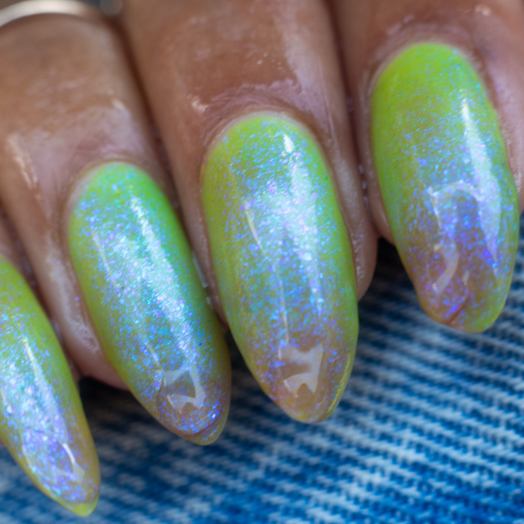 Come to Me | Thermal Green to Pink microflakie thermal polish