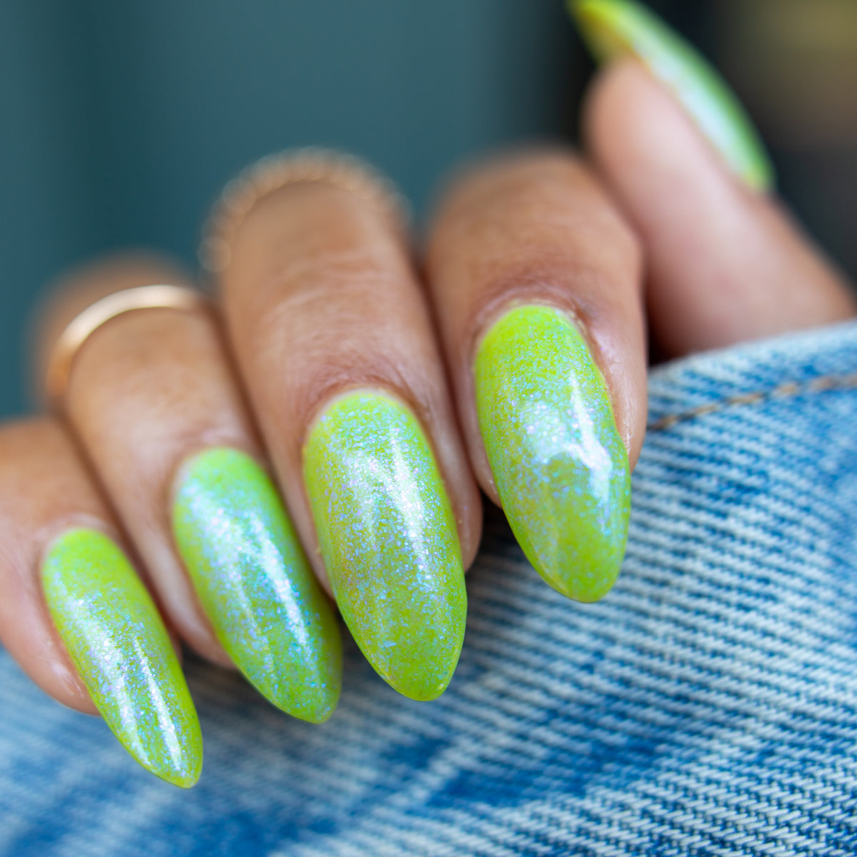Come to Me | Thermal Green to Pink microflakie thermal polish